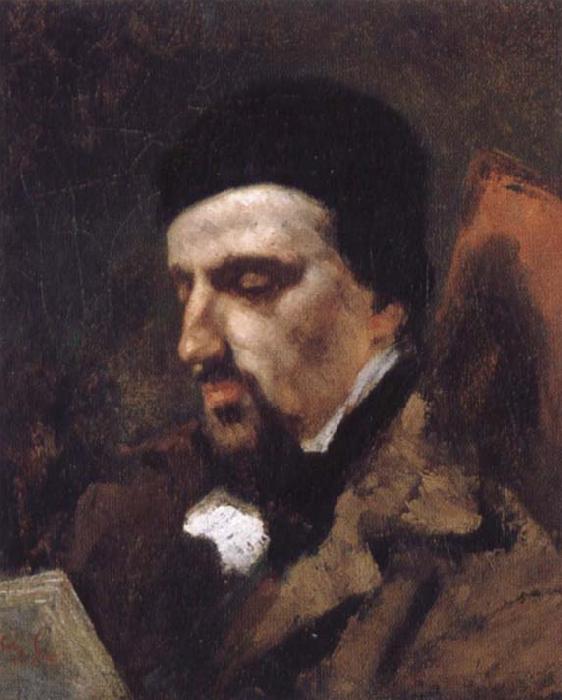 Gustave Courbet Portrait of Urbain Cuenot
